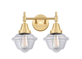 Caden Two Light Bath Vanity in Satin Gold (405|4472WSGG532)