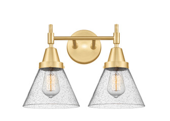 Caden LED Bath Vanity in Satin Gold (405|4472WSGG44LED)