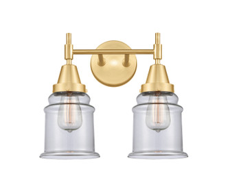 Caden Two Light Bath Vanity in Satin Gold (405|4472WSGG182)
