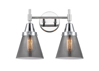 Caden Two Light Bath Vanity in Polished Chrome (405|4472WPCG63)