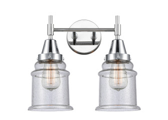 Caden Two Light Bath Vanity in Polished Chrome (405|4472WPCG184)