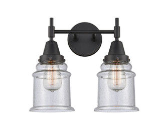 Caden Two Light Bath Vanity in Matte Black (405|4472WBKG184)