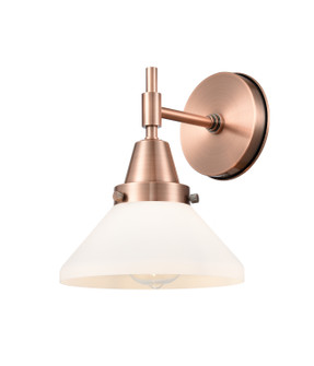 Caden One Light Wall Sconce in Antique Copper (405|4471WACG4471)