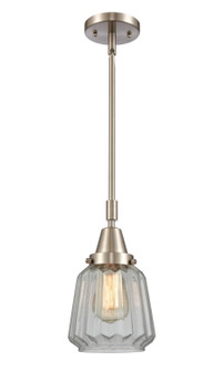 Caden LED Mini Pendant in Brushed Satin Nickel (405|4471SSNG142LED)