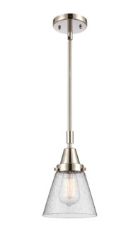 Caden One Light Mini Pendant in Polished Nickel (405|4471SPNG64)