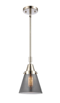 Caden One Light Mini Pendant in Polished Nickel (405|4471SPNG63)