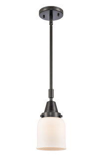 Caden One Light Mini Pendant in Matte Black (405|4471SBKG51)