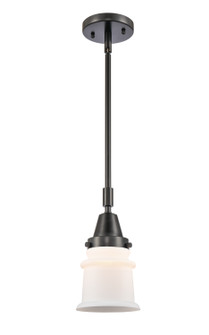 Caden LED Mini Pendant in Matte Black (405|4471SBKG181SLED)