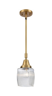 Caden One Light Mini Pendant in Brushed Brass (405|4471SBBG302)