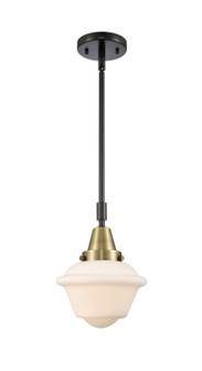 Caden LED Mini Pendant in Black Antique Brass (405|4471SBABG531LED) Caden LED Mini Pendant in Black Antique Brass (405|4471SBABG531LED)