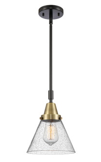 Caden LED Mini Pendant in Black Antique Brass (405|4471SBABG44LED)