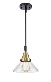 Caden LED Mini Pendant in Black Antique Brass (405|4471SBABG4474LED)