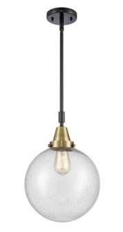 Caden One Light Mini Pendant in Black Antique Brass (405|4471SBABG20410)