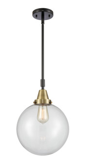 Caden One Light Mini Pendant in Black Antique Brass (405|4471SBABG20110)
