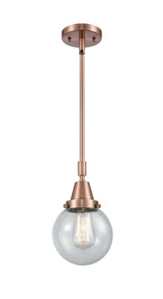 Caden One Light Mini Pendant in Antique Copper (405|4471SACG2046)