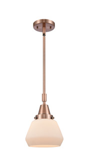 Caden One Light Mini Pendant in Antique Copper (405|4471SACG171)