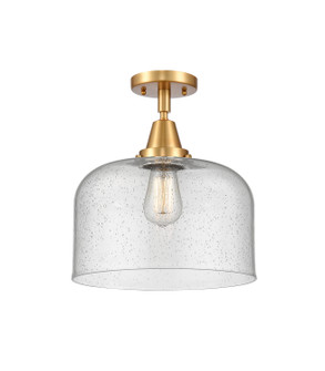 Caden LED Semi-Flush Mount in Satin Gold (405|4471CSGG74LLED)