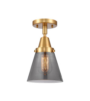 Caden One Light Flush Mount in Satin Gold (405|4471CSGG63)