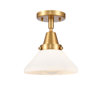 Caden One Light Flush Mount in Satin Gold (405|4471CSGG4471)