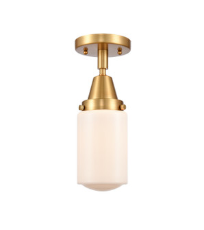 Caden One Light Flush Mount in Satin Gold (405|4471CSGG311)