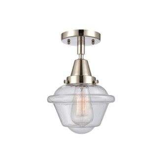 Caden LED Semi-Flush Mount in Polished Nickel (405|4471CPNG534LED)