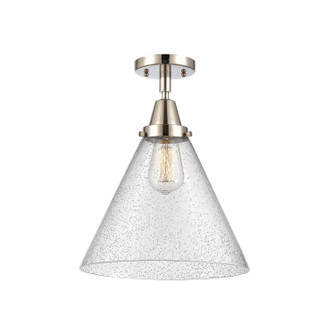 Caden One Light Flush Mount in Polished Nickel (405|4471CPNG44L)