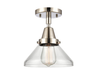 Caden One Light Flush Mount in Polished Nickel (405|4471CPNG4472)