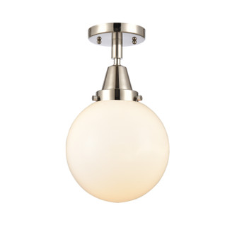 Caden One Light Flush Mount in Polished Nickel (405|4471CPNG2018)