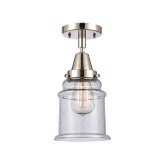 Caden One Light Flush Mount in Polished Nickel (405|4471CPNG184)