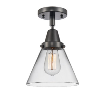 Caden LED Semi-Flush Mount in Matte Black (405|4471CBKG42LED)
