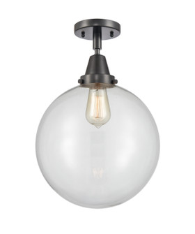 Caden LED Semi-Flush Mount in Matte Black (405|4471CBKG20212LED)