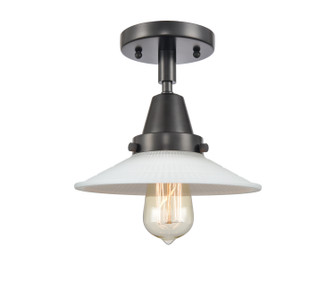 Caden LED Semi-Flush Mount in Matte Black (405|4471CBKG1LED)