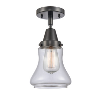 Caden LED Semi-Flush Mount in Matte Black (405|4471CBKG192LED)