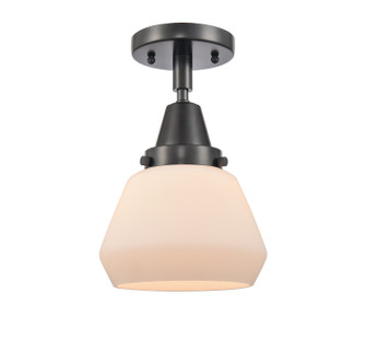 Caden One Light Semi-Flush Mount in Matte Black (405|4471CBKG171)