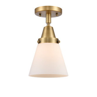 Caden One Light Semi-Flush Mount in Brushed Brass (405|4471CBBG61)