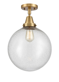 Caden One Light Semi-Flush Mount in Brushed Brass (405|4471CBBG20412)