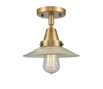 Caden One Light Semi-Flush Mount in Brushed Brass (405|4471CBBG2)