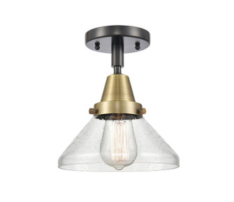 Caden LED Flush Mount in Black Antique Brass (405|4471CBABG4474LED)