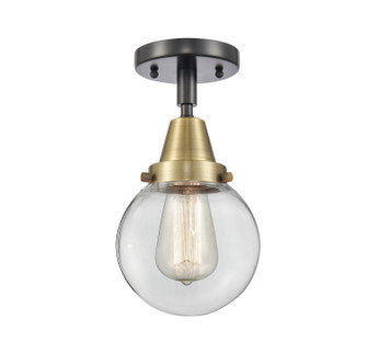 Caden LED Semi-Flush Mount in Black Antique Brass (405|4471CBABG2026LED)