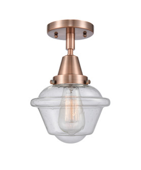 Caden One Light Semi-Flush Mount in Antique Copper (405|4471CACG534)