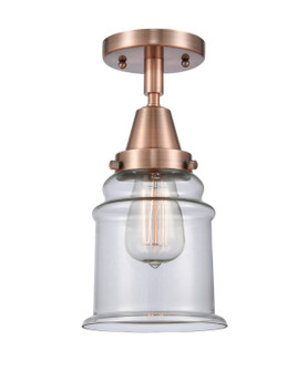Caden One Light Semi-Flush Mount in Antique Copper (405|4471CACG182)