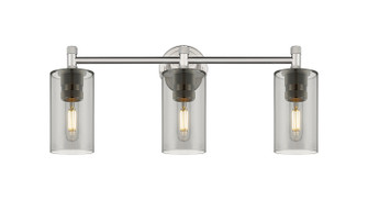 Downtown Urban Three Light Bath Vanity in Satin Nickel (405|4343WSNG4347SM)