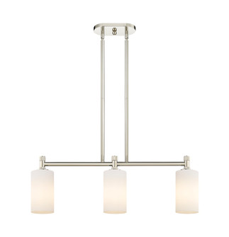 Downtown Urban LED Island Pendant in Polished Nickel (405|4343IPNG4347WH)