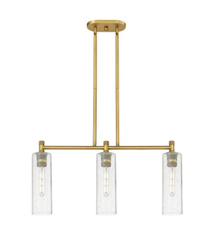 Downtown Urban LED Island Pendant in Brushed Brass (405|4343IBBG43412SDY)