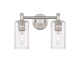 Downtown Urban Two Light Bath Vanity in Satin Nickel (405|4342WSNG4347SDY)