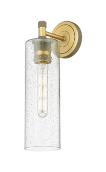 Downtown Urban One Light Wall Sconce in Brushed Brass (405|4341WBBG43412SDY)