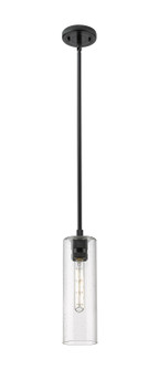 Downtown Urban One Light Pendant in Matte Black (405|4341SBKG43412SDY)