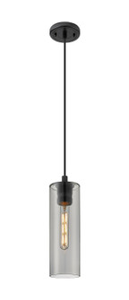Downtown Urban One Light Pendant in Matte Black (405|4341PBKG43412SM)