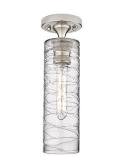 Downtown Urban One Light Flush Mount in Satin Nickel (405|4341FSNG43412DE)