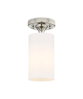 Downtown Urban LED Flush Mount in Polished Nickel (405|4341FPNG4347WH)